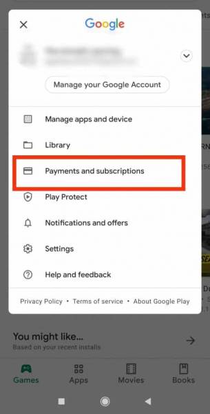 How to change payment account and method on Google Play - JoyofAndroid.com